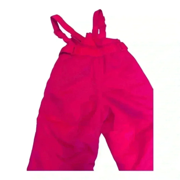 Cat & Jack Snowsuit Girls 18M Pink Heavyweight Snow Bib Outdoor OnePiece Overall - Picture 7 of 10